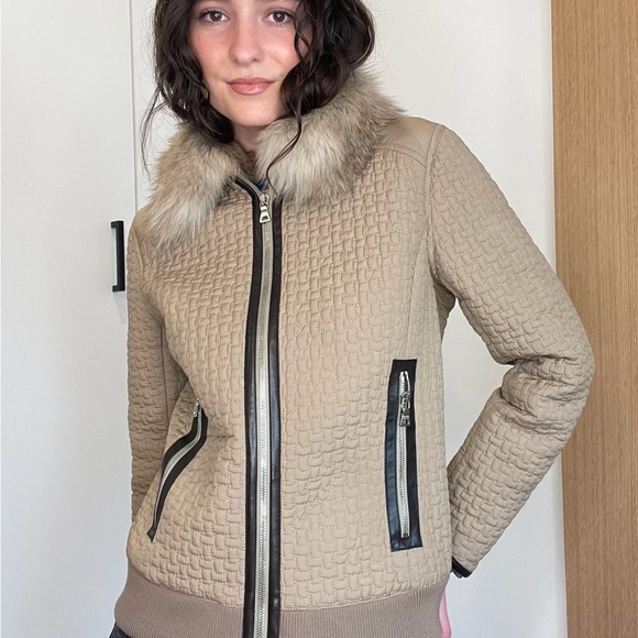 Prada Sports Jacket w/Fur - Picture 3 of 13